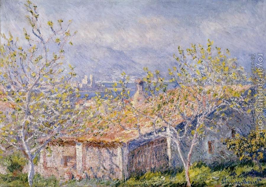 Claude Oscar Monet : Gardener's House at Antibes